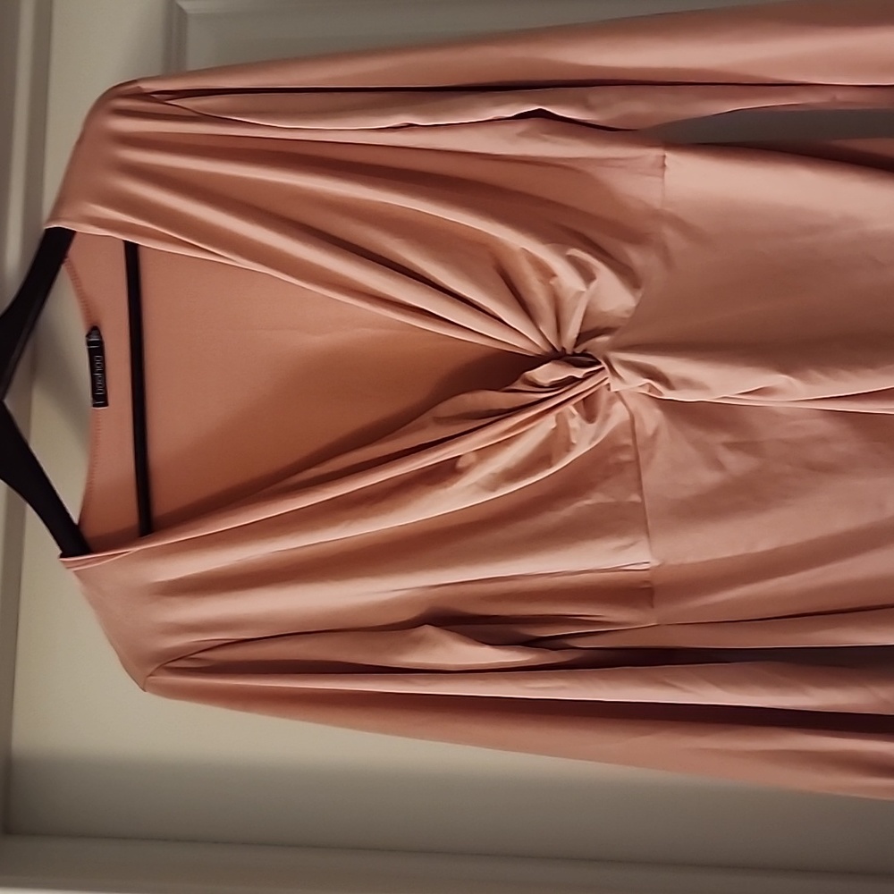 Knot front dress